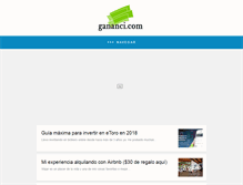 Tablet Screenshot of gananci.com